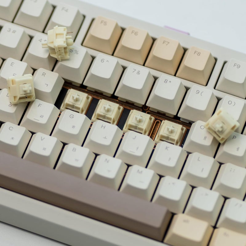 MELETRIX WS Arowana Yellow Mechanical Keyboard Switches, 35Pcs HMX Linear Switches Pre Lubed 5 Pins 32gf Key Switch for Mechanical Gaming Keyboard (Yellow) - Image 3
